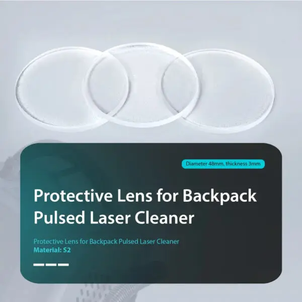 A package of protective lens for backpack pulsed laser cleaner