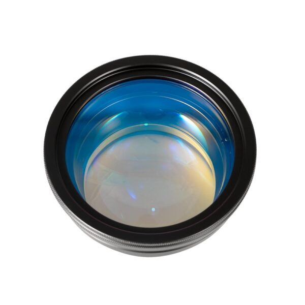 A black and blue lens is shown.