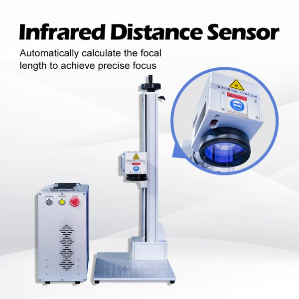 A picture of an infrared distance sensor.